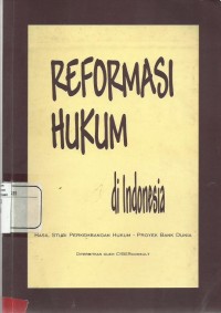 Reformasi Hukum di Indonesia