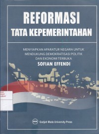 Reformasi Tata Kepemerintahan