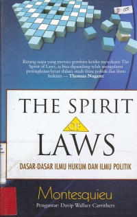 The Spirit Of Laws