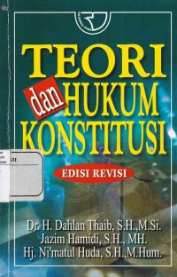 Teori Dan Hukum Konstitusi