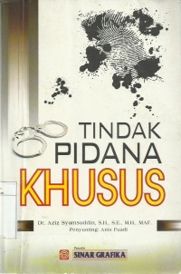 Tindak Pidana Khusus