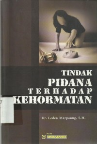 Tindak Pidana Terhadap Kehormatan