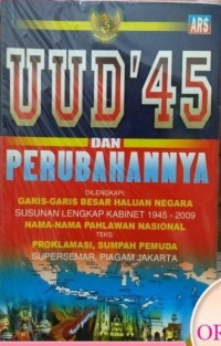 Image of UUD'45 dan Perubahannya