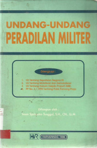 Image of Undang-Undang Peradilan Militer
