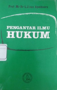 Pengantar Ilmu Hukum