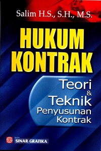 Hukum Kontrak Teori & Teknil Penyusunan Kontrak