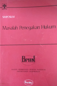 Image of Masalah Penegakan Hukum