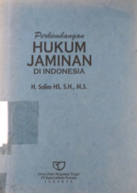 Image of Perkembangan  Hukum Jaminan Di Indonesia-
