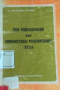 Image of Tata Pemerintahan dan Administrasi Pemerintahan Desa