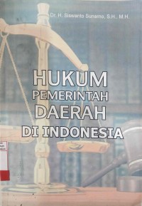 Hukum Pemerintah Daerah Di Indonesia