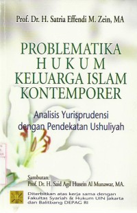 Problematika Hukum Keluarga Islam Kontemporer