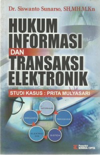 Hukum Informasi dan Transaksi Elektronik