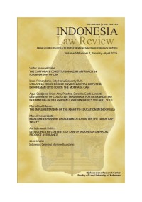 Dissecting The Contents Of Law Of Indonesia On Halal Product Assurance