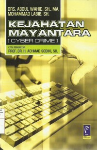 Kejahatan Mayantara (Cybercrime)