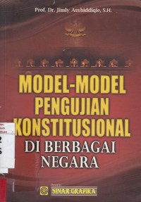 Model Model Pengujian Konstitusional