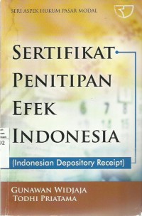 Sertifikat Penitipan Efek Indonesia (Indonesia Depository Receipt)