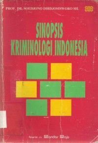 Sinopsis Kriminologi Indonesia