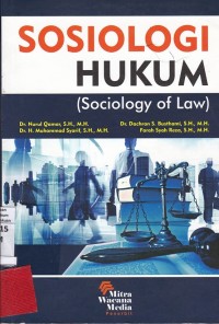 Sosiologi Hukum (Sociology Of Law)