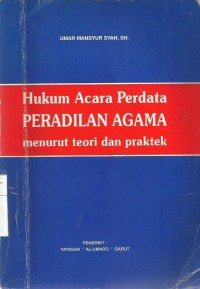 Image of Hukum Acara Perdata Peradilan Agama