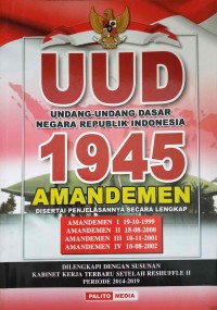 UUD 1945 (Undang-Undang Dasar Negara Republik Indonesia)